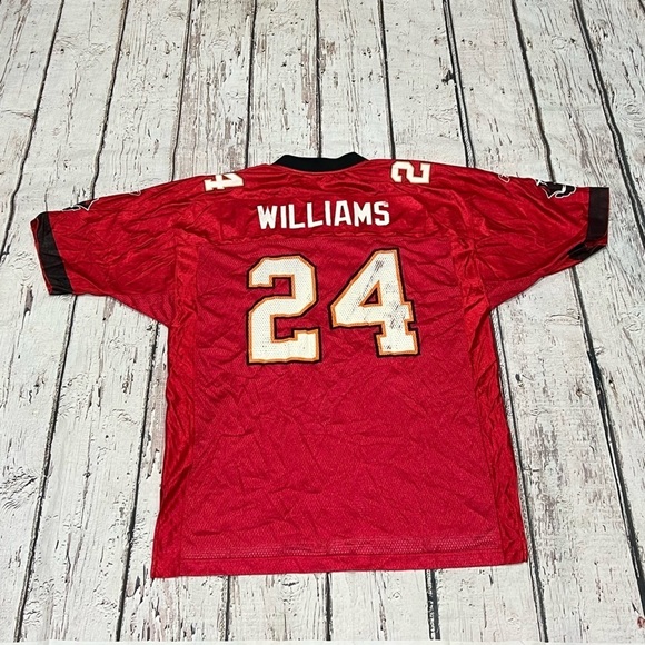Cadillac Williams Tampa Bay Buccaneers Reebok NFL Football Sports Jersey - Picture 8 of 13